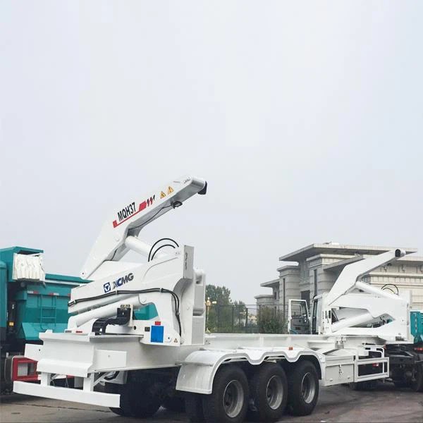 Прицеп-манипулятор для самоподъемного погрузки контейнеров XCMG на 40 футов (боковой подъем)