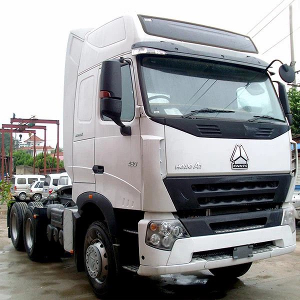 Дизельный тягач Sinotruk Howo A7 модификации 6×4 с мощностью 420 л. с. и 10 колесами